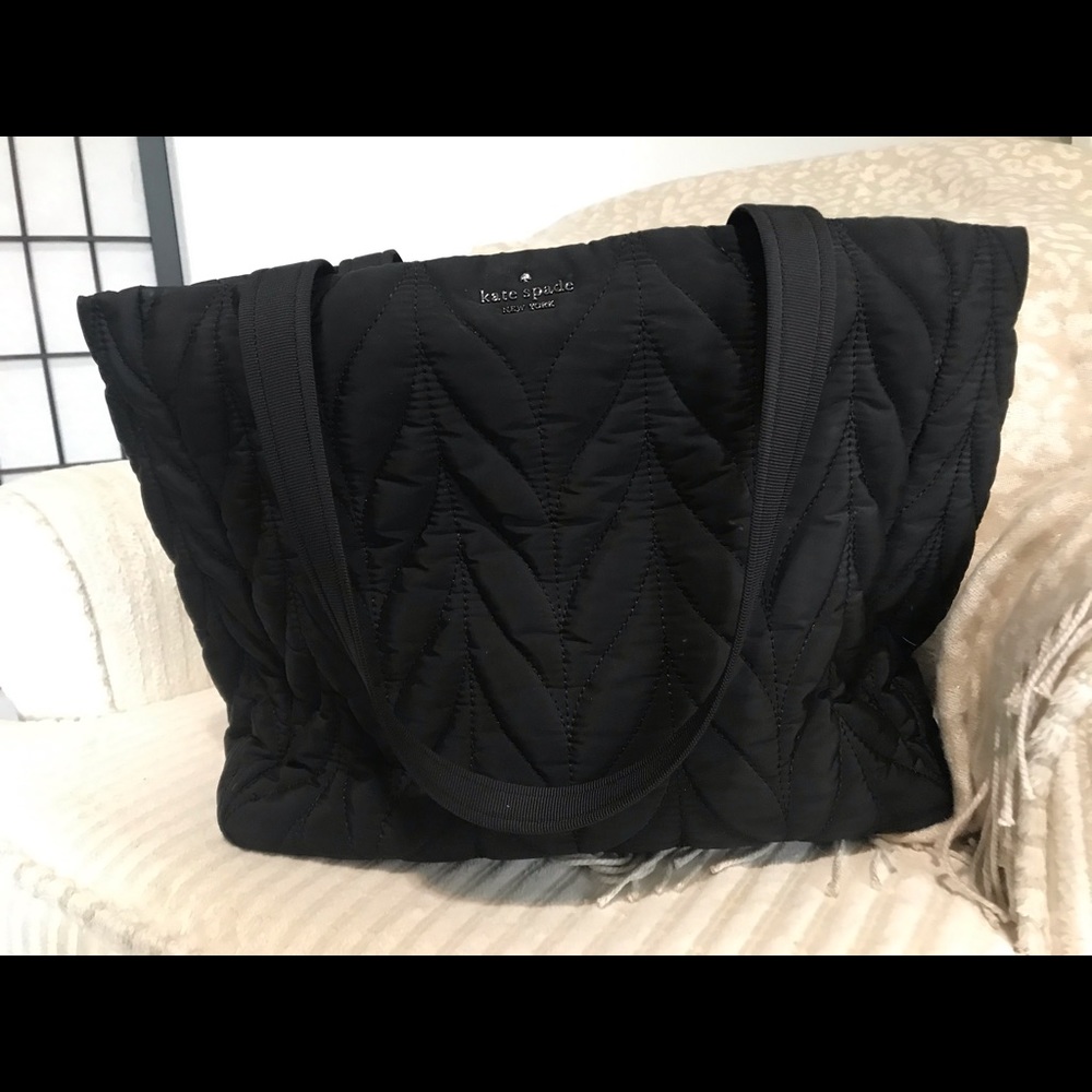 Kate Spade quilted bag size large.